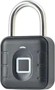 Fingerprint Lock-NexusLab-Combination Lock-NexusLab Ultra-Fast Smart Fingerprint Padlock: Waterproof IP67 & Anti-Rust- Ideal for Gym Fingerprint Lock-NexusLab-Combination Lock-NexusLab Ultra-Fast Smart Fingerprint Padlock: Waterproof IP67 & Anti-Rust- Ideal for Gym