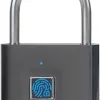 Fingerprint Lock-AICase-Biometric-Fingerprint Padlock-AICase Ultra Light One Touch Open Fingerprint Lock with USB Charging for Gym 5