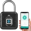 Fingerprint Lock-NexusLab-Combination Lock-NexusLab Ultra-Fast Smart Fingerprint Padlock: Waterproof IP67 & Anti-Rust- Ideal for Gym 5
