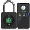 Fingerprint Lock-Decruil-Biometric-Smart Fingerprint Padlock for Locker- Small Rechargeable Fingerprint Lock 4