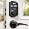 Fingerprint Lock-Aqara-Biometric-Aqara Smart Lock U100- Fingerprint Keyless Entry Door Lock with Apple Home Key 5