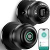 Fingerprint Lock-KLLOQUE-Biometric-Fingerprint Door Lock- Smart Fingerprint Door Knob with Lock